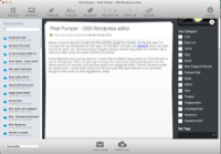 Pixel Pumper – OSX WordPress editor